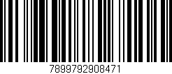 Código de barras (EAN, GTIN, SKU, ISBN): '7899792908471'
