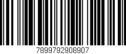 Código de barras (EAN, GTIN, SKU, ISBN): '7899792908907'