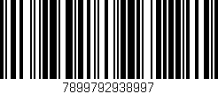 Código de barras (EAN, GTIN, SKU, ISBN): '7899792938997'