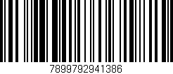 Código de barras (EAN, GTIN, SKU, ISBN): '7899792941386'