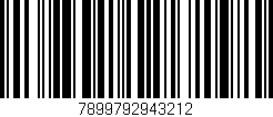 Código de barras (EAN, GTIN, SKU, ISBN): '7899792943212'