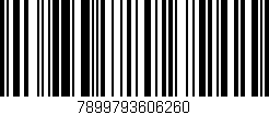Código de barras (EAN, GTIN, SKU, ISBN): '7899793606260'