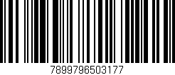 Código de barras (EAN, GTIN, SKU, ISBN): '7899796503177'