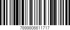 Código de barras (EAN, GTIN, SKU, ISBN): '7899806611717'