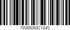 Código de barras (EAN, GTIN, SKU, ISBN): '7899806921945'