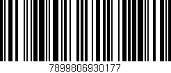 Código de barras (EAN, GTIN, SKU, ISBN): '7899806930177'