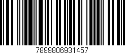 Código de barras (EAN, GTIN, SKU, ISBN): '7899806931457'