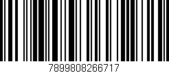 Código de barras (EAN, GTIN, SKU, ISBN): '7899808266717'