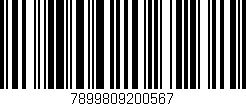 Código de barras (EAN, GTIN, SKU, ISBN): '7899809200567'