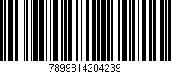 Código de barras (EAN, GTIN, SKU, ISBN): '7899814204239'