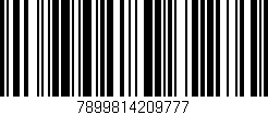 Código de barras (EAN, GTIN, SKU, ISBN): '7899814209777'