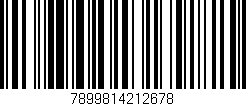 Código de barras (EAN, GTIN, SKU, ISBN): '7899814212678'