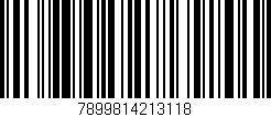 Código de barras (EAN, GTIN, SKU, ISBN): '7899814213118'