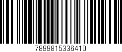 Código de barras (EAN, GTIN, SKU, ISBN): '7899815336410'