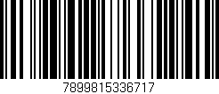 Código de barras (EAN, GTIN, SKU, ISBN): '7899815336717'