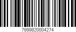 Código de barras (EAN, GTIN, SKU, ISBN): '7899820004274'