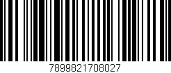 Código de barras (EAN, GTIN, SKU, ISBN): '7899821708027'