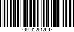 Código de barras (EAN, GTIN, SKU, ISBN): '7899822812037'