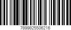 Código de barras (EAN, GTIN, SKU, ISBN): '7899825506216'