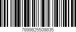 Código de barras (EAN, GTIN, SKU, ISBN): '7899825509835'