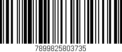 Código de barras (EAN, GTIN, SKU, ISBN): '7899825803735'