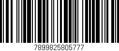 Código de barras (EAN, GTIN, SKU, ISBN): '7899825805777'