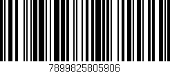 Código de barras (EAN, GTIN, SKU, ISBN): '7899825805906'