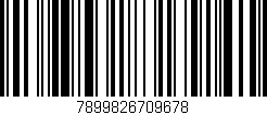 Código de barras (EAN, GTIN, SKU, ISBN): '7899826709678'
