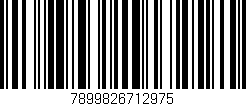 Código de barras (EAN, GTIN, SKU, ISBN): '7899826712975'