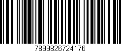 Código de barras (EAN, GTIN, SKU, ISBN): '7899826724176'