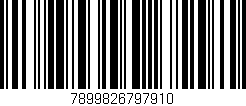 Código de barras (EAN, GTIN, SKU, ISBN): '7899826797910'