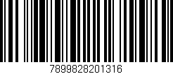 Código de barras (EAN, GTIN, SKU, ISBN): '7899828201316'