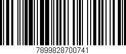Código de barras (EAN, GTIN, SKU, ISBN): '7899828700741'