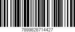 Código de barras (EAN, GTIN, SKU, ISBN): '7899828714427'