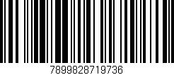 Código de barras (EAN, GTIN, SKU, ISBN): '7899828719736'