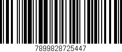 Código de barras (EAN, GTIN, SKU, ISBN): '7899828725447'
