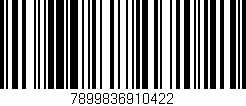 Código de barras (EAN, GTIN, SKU, ISBN): '7899836910422'
