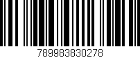 Código de barras (EAN, GTIN, SKU, ISBN): '789983830278'
