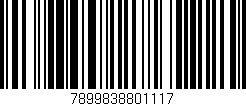 Código de barras (EAN, GTIN, SKU, ISBN): '7899838801117'