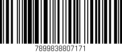 Código de barras (EAN, GTIN, SKU, ISBN): '7899838807171'