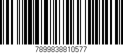 Código de barras (EAN, GTIN, SKU, ISBN): '7899838810577'