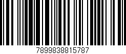 Código de barras (EAN, GTIN, SKU, ISBN): '7899838815787'