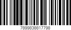 Código de barras (EAN, GTIN, SKU, ISBN): '7899838817798'