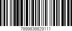 Código de barras (EAN, GTIN, SKU, ISBN): '7899838829111'