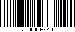 Código de barras (EAN, GTIN, SKU, ISBN): '7899838856728'