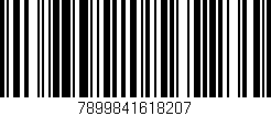 Código de barras (EAN, GTIN, SKU, ISBN): '7899841618207'