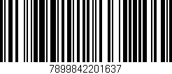 Código de barras (EAN, GTIN, SKU, ISBN): '7899842201637'