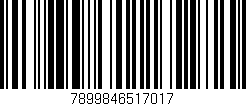Código de barras (EAN, GTIN, SKU, ISBN): '7899846517017'