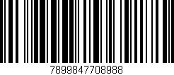 Código de barras (EAN, GTIN, SKU, ISBN): '7899847708988'