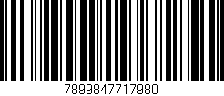 Código de barras (EAN, GTIN, SKU, ISBN): '7899847717980'